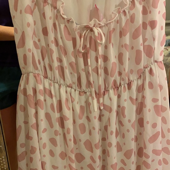 🩷 Pink Lily halter maxi dress - Picture 5 of 5